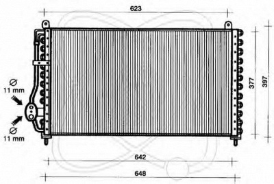 ELECTRO AUTO 30o0002 -  Конденсатор, кондиционер